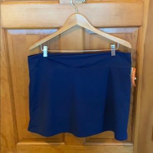 Navy Skort
